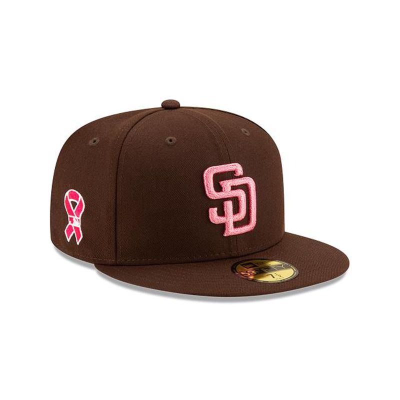 MLB San Diego Padres Mother's Day 59Fifty Fitted (RGN8265) - Blue New Era Caps